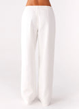 Texas Low Rise Denim Jeans White