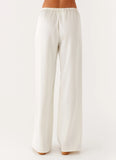 Deacon Low Rise Pants Butter