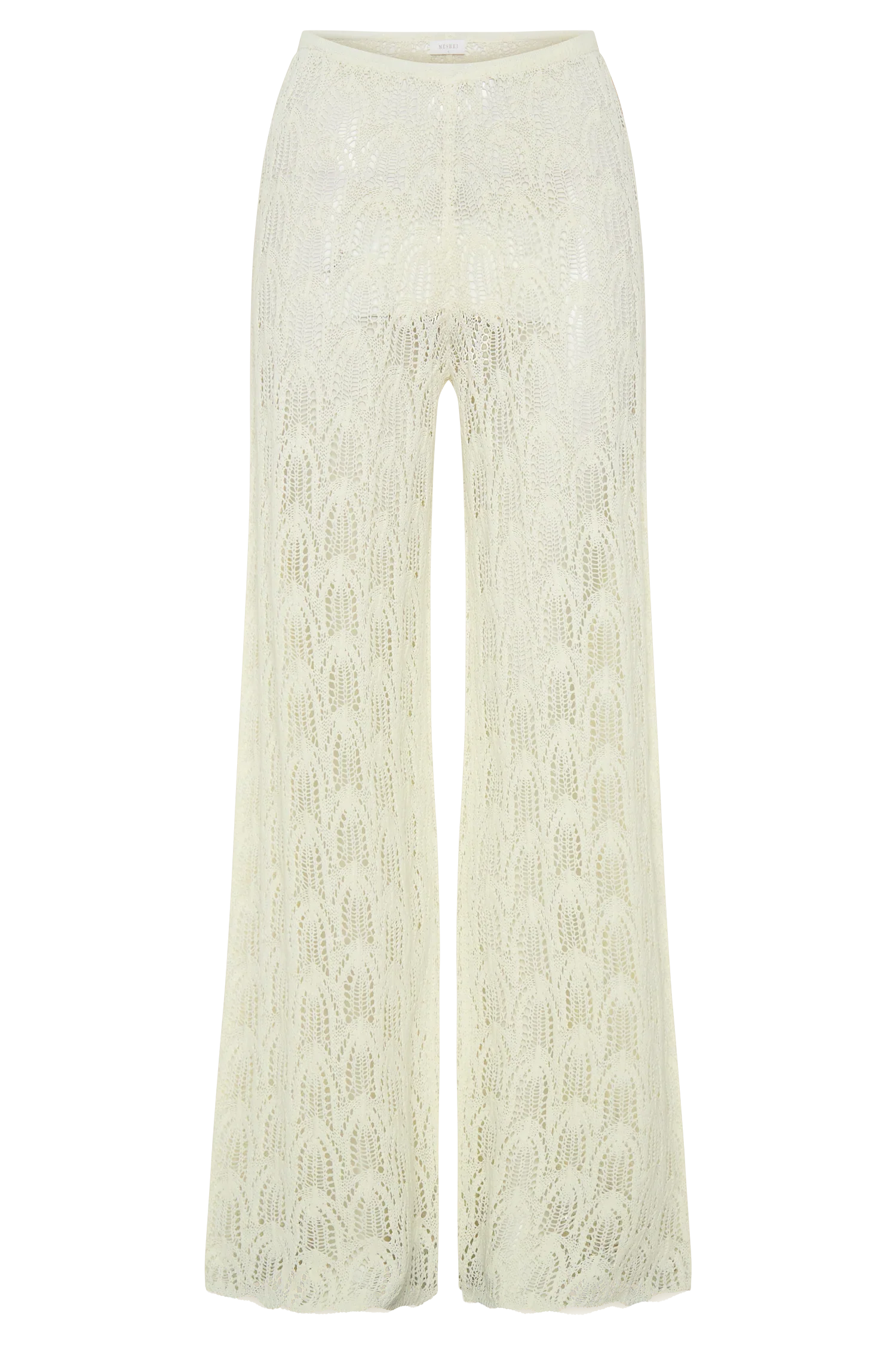 Glinda Crochet Pants Ivory