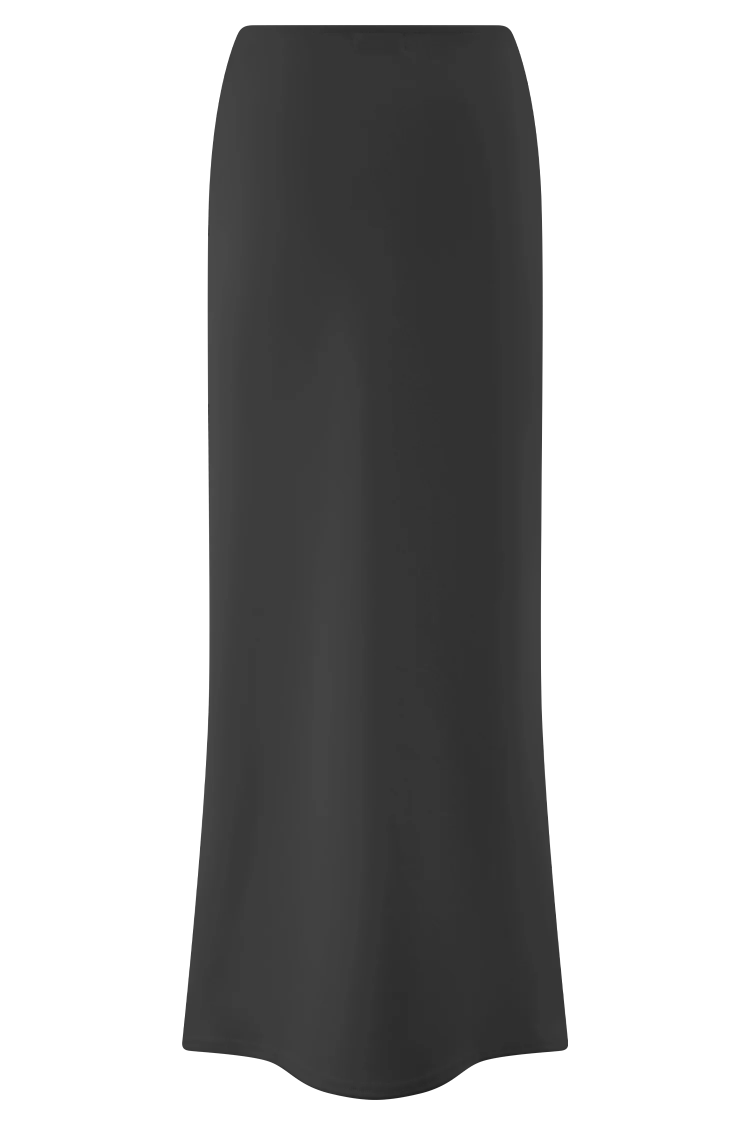 Eris Scuba Jersey Maxi Skirt Black