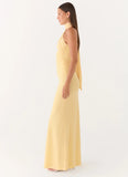 Songbird Maxi Dress Yellow