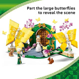 LEGO Wicked Glindas Wedding Day Building Toy Pretend Playset with 2 Minidolls 2 Animal Toy Figures 2 Poseable Butterflies Building Blocks for Kids Ages 8 Gift for Girls Boys 75688