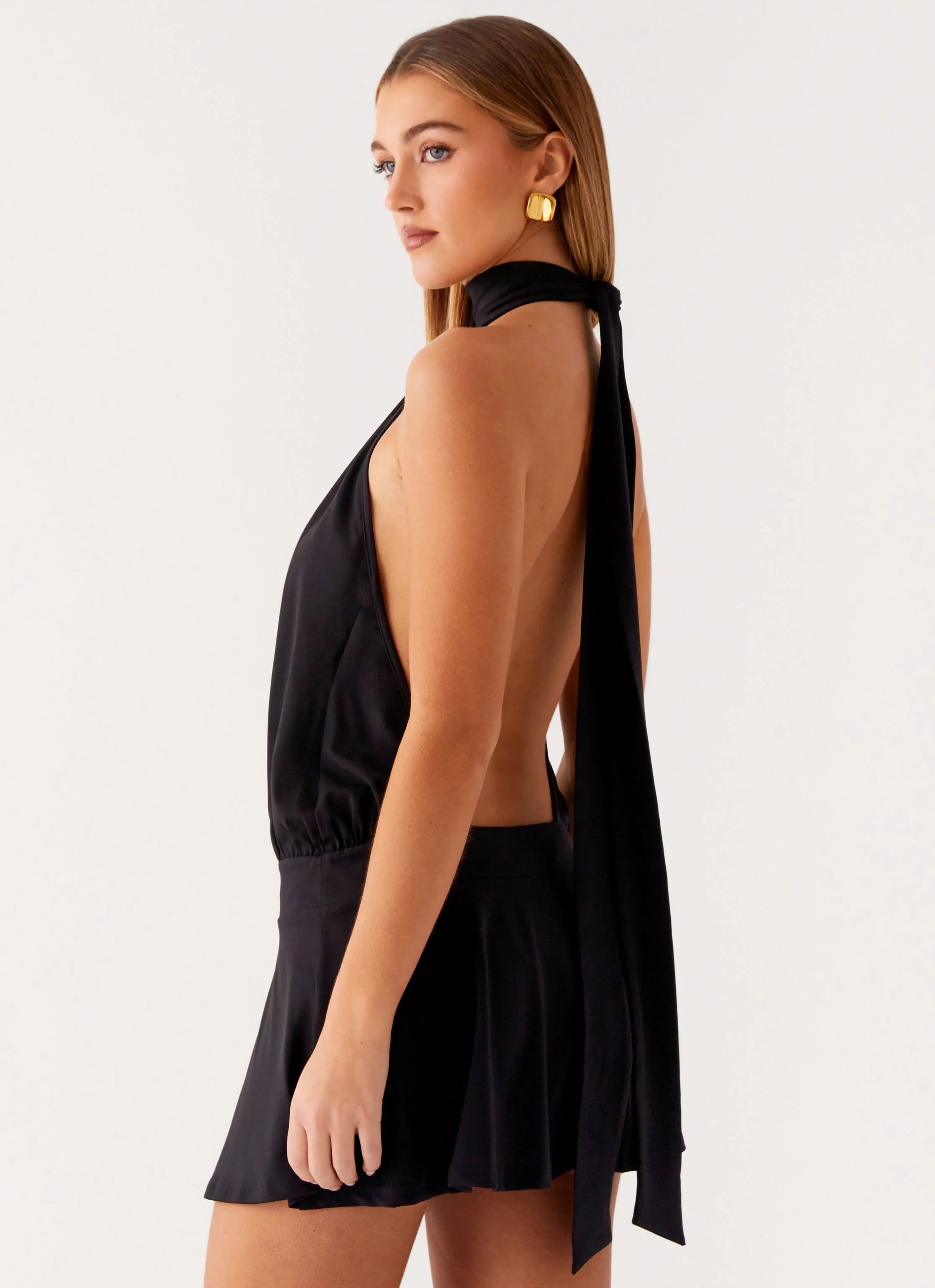 Valor Mini Dress Black