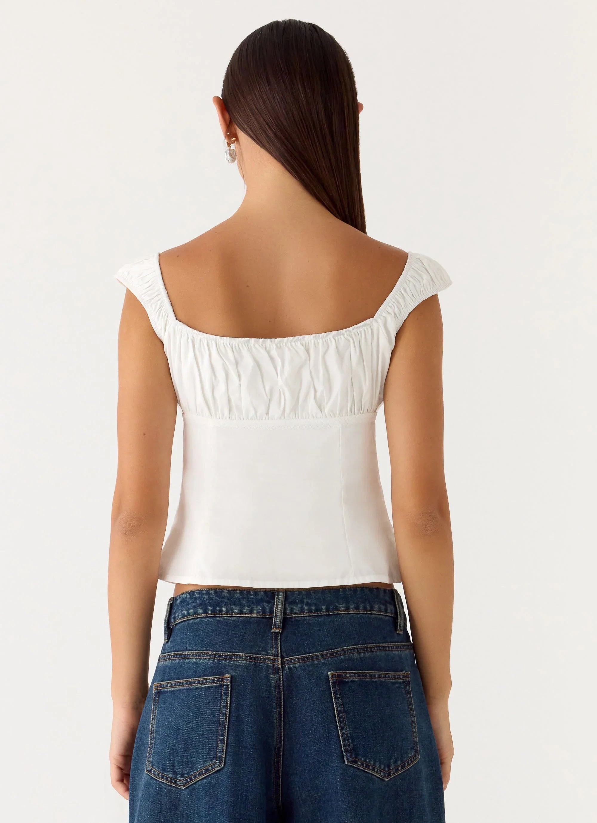 Fornarina Top White