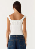 Fornarina Top White