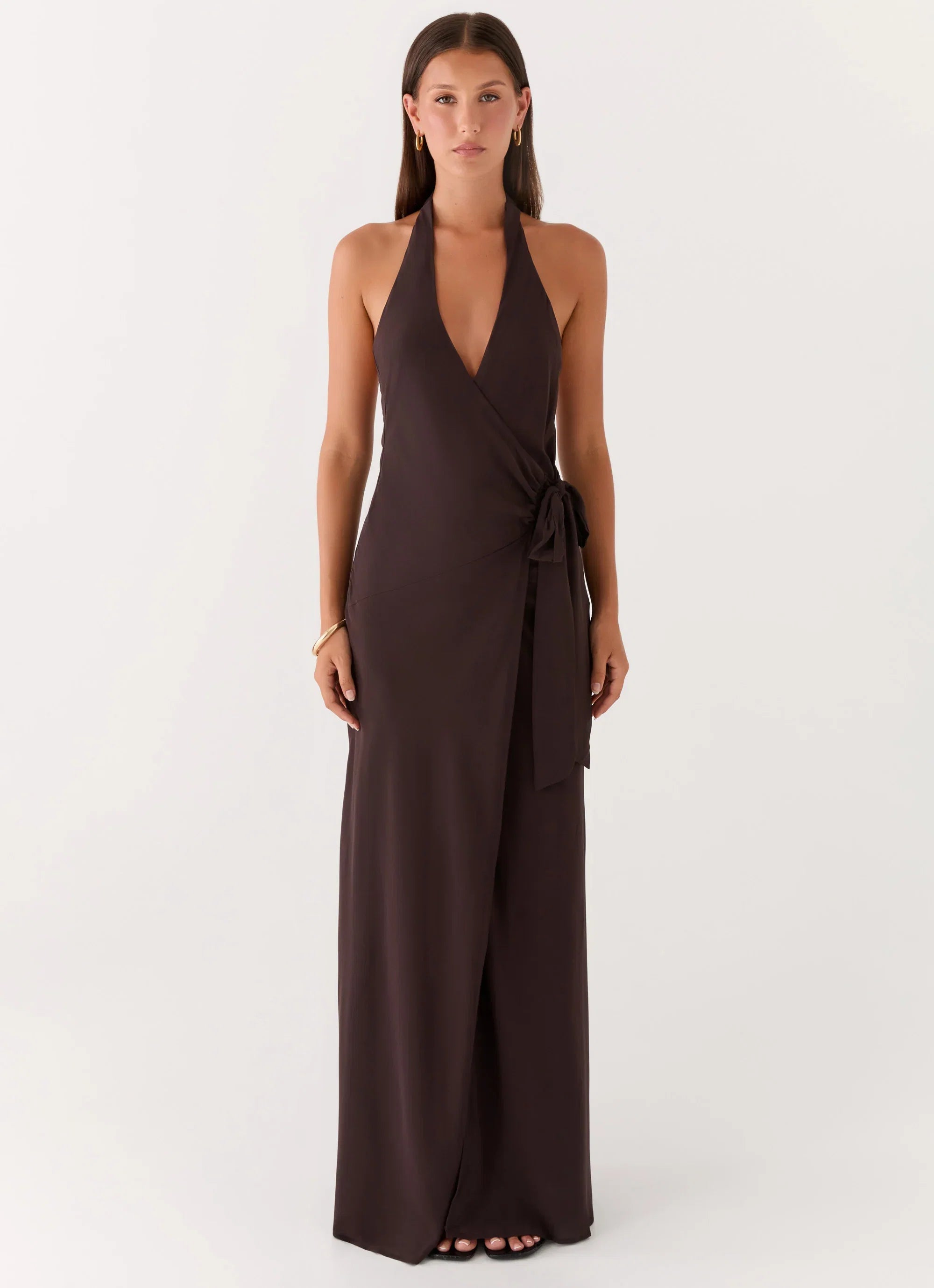 So Chic Maxi Dress Cool Chocolate