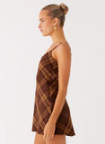 Radio Star Mini Dress Plaid