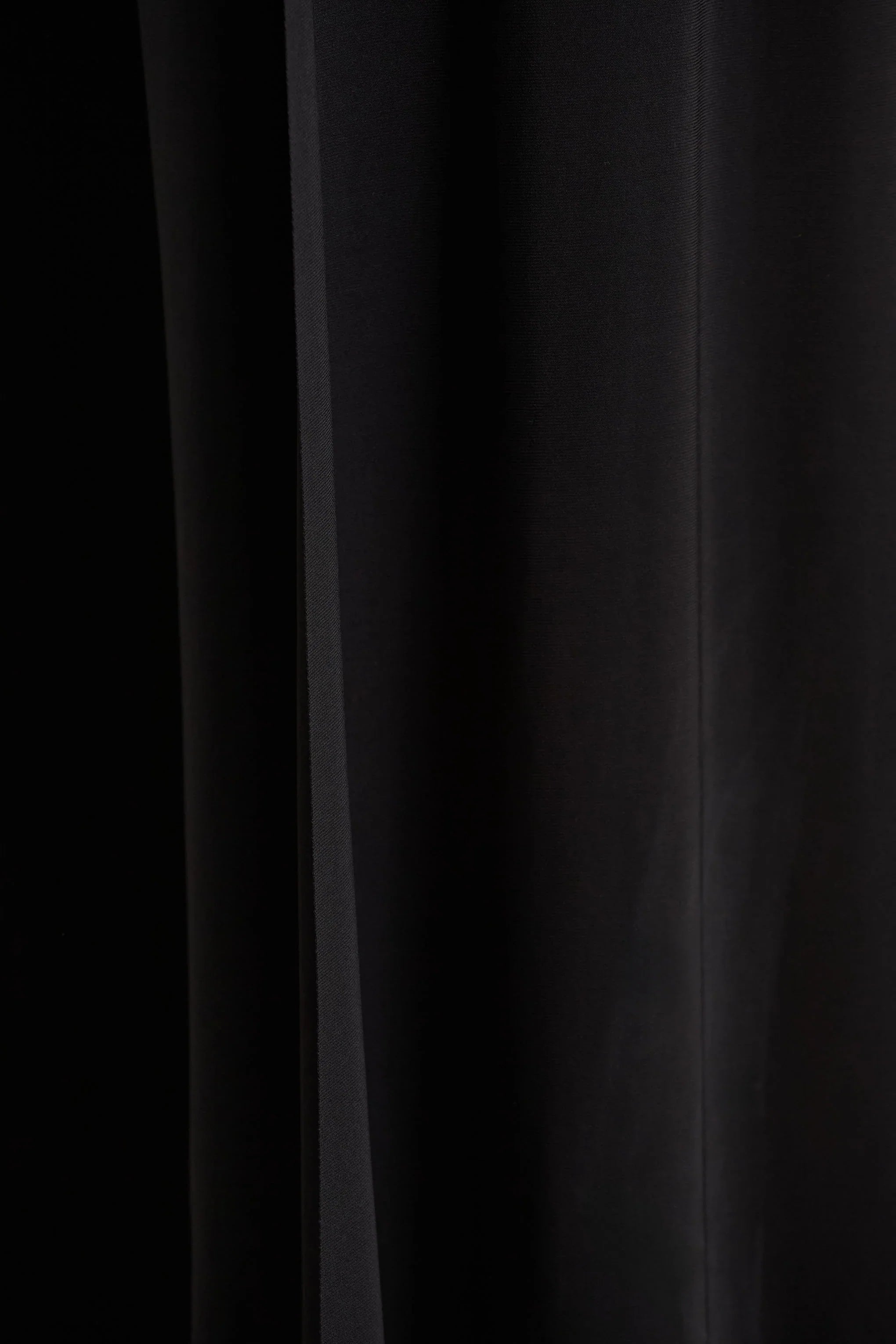 Zara Black Square Neck Jumpsuit With Cape Sleeves