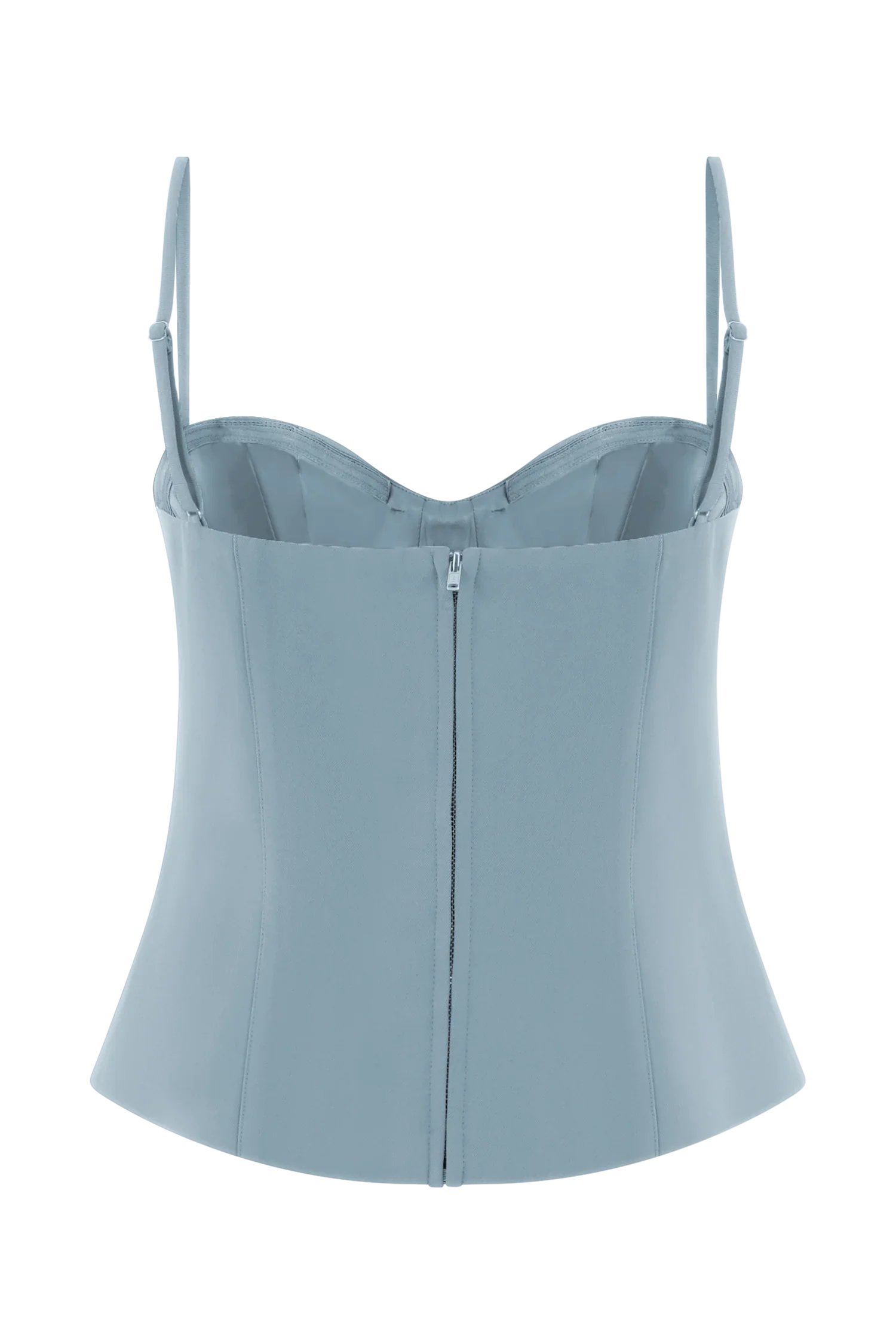 Jaime Spaghetti Strap Suiting Top Ocean Blue