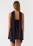 Vision Sequin Mini Dress Black