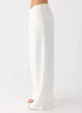 Samuel Low Rise Suiting Pants White