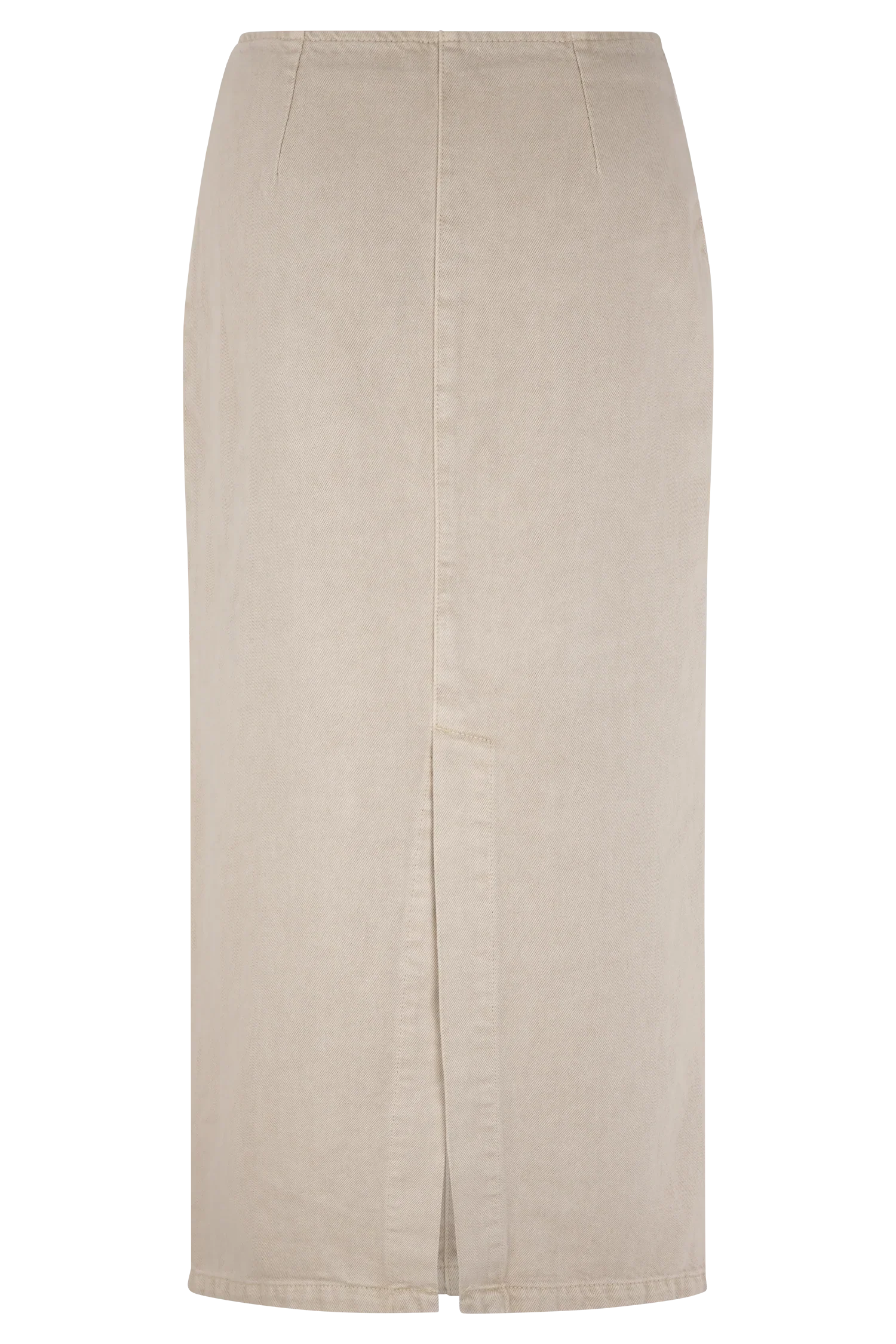 Fallon Denim Midi Skirt Stone Wash