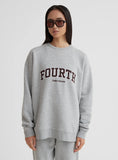 Grey Marl Fourth Studio Oversized Sweatshirt