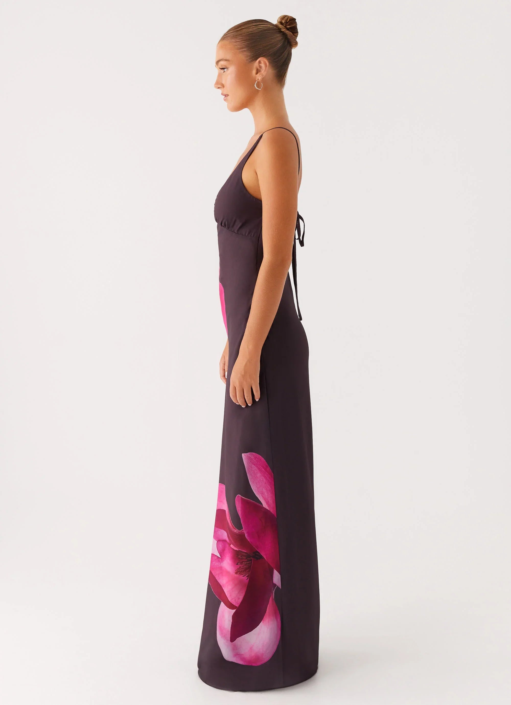 Griselda Maxi Dress Dark Chocolate