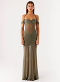 Ivy Lane Maxi Dress Olive