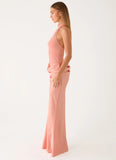 Kiyah Maxi Dress Peach