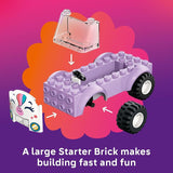 LEGO Friends Unicorn Cake Delivery Car Building Toy for Girls Boys Pretend Play Set for Preschool Kids Ages 4 W Paisley Leo Minidolls Accessories Gift Idea for Birthdays 42675
