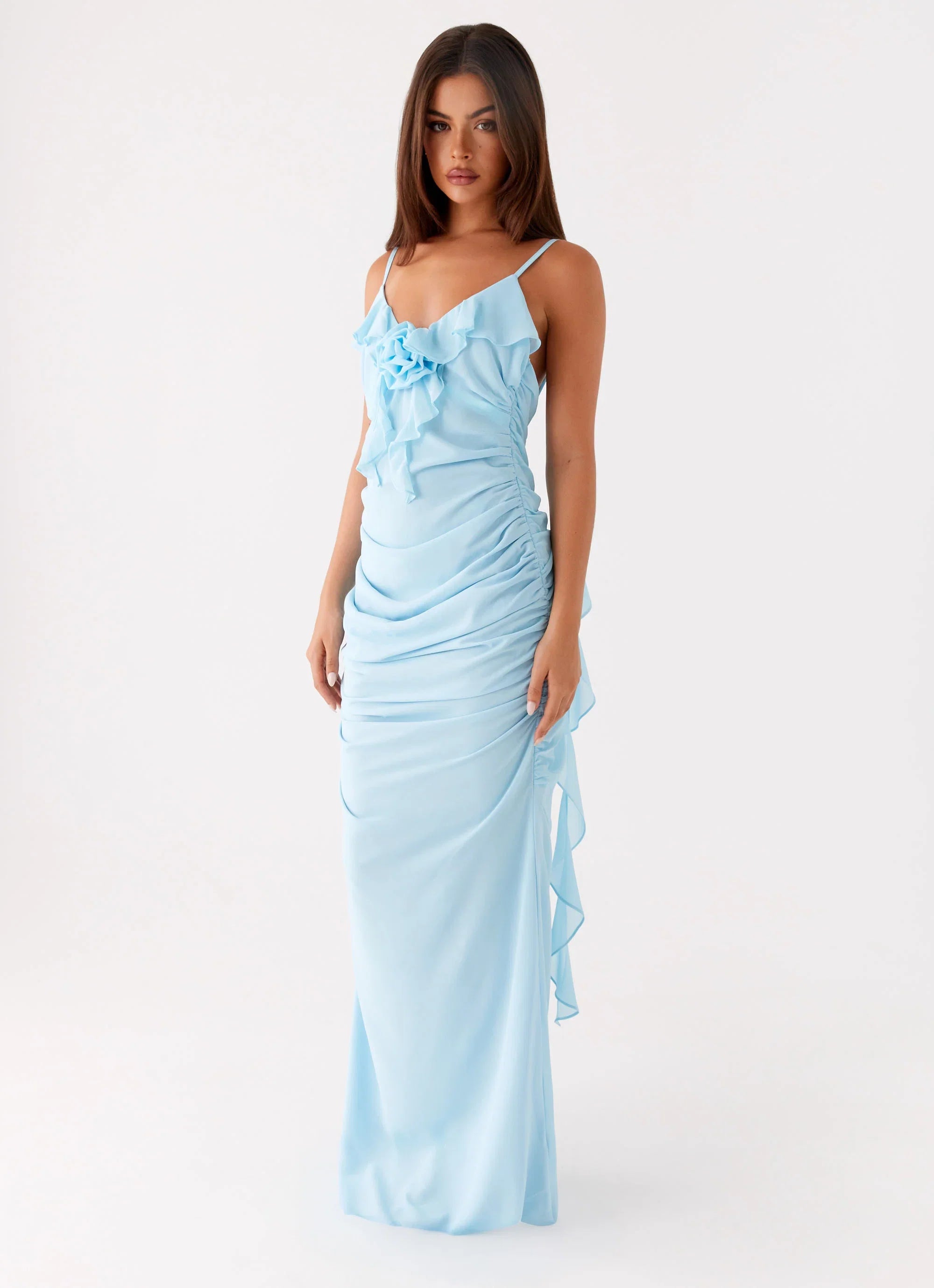 Jasmina Maxi Dress Blue