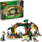LEGO Refugio Malvado de Elphaba Juego de Construcción Figuras de Juguetes de Elphaba y Fiyero y Juego de Reparto con Amigos del Bosque Bloques de Construcción de Juego Simulado para Niños Edades