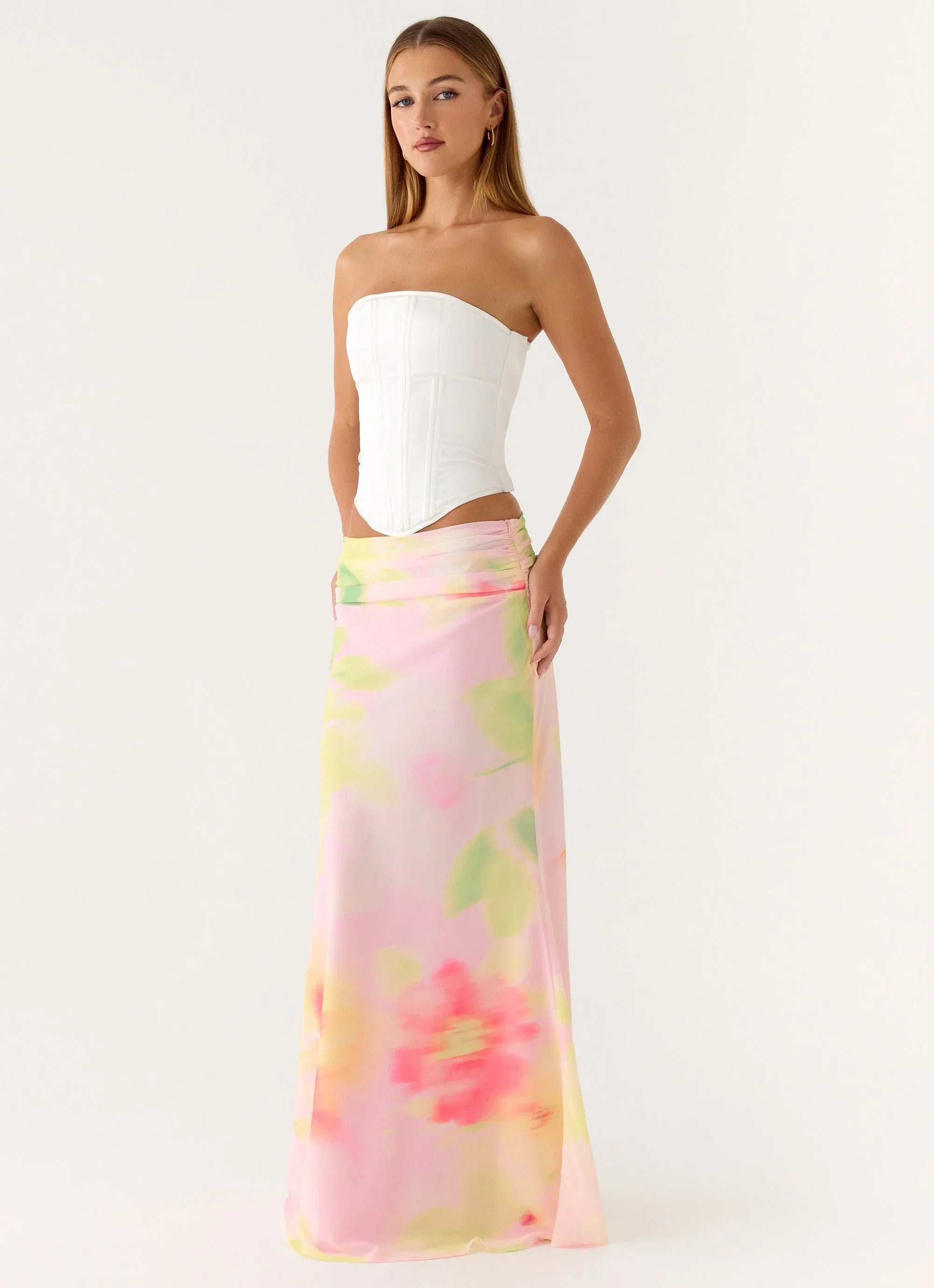 Sinnie Maxi Skirt Floral Romance