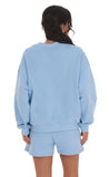 Fleece Jumper in Sky Blue