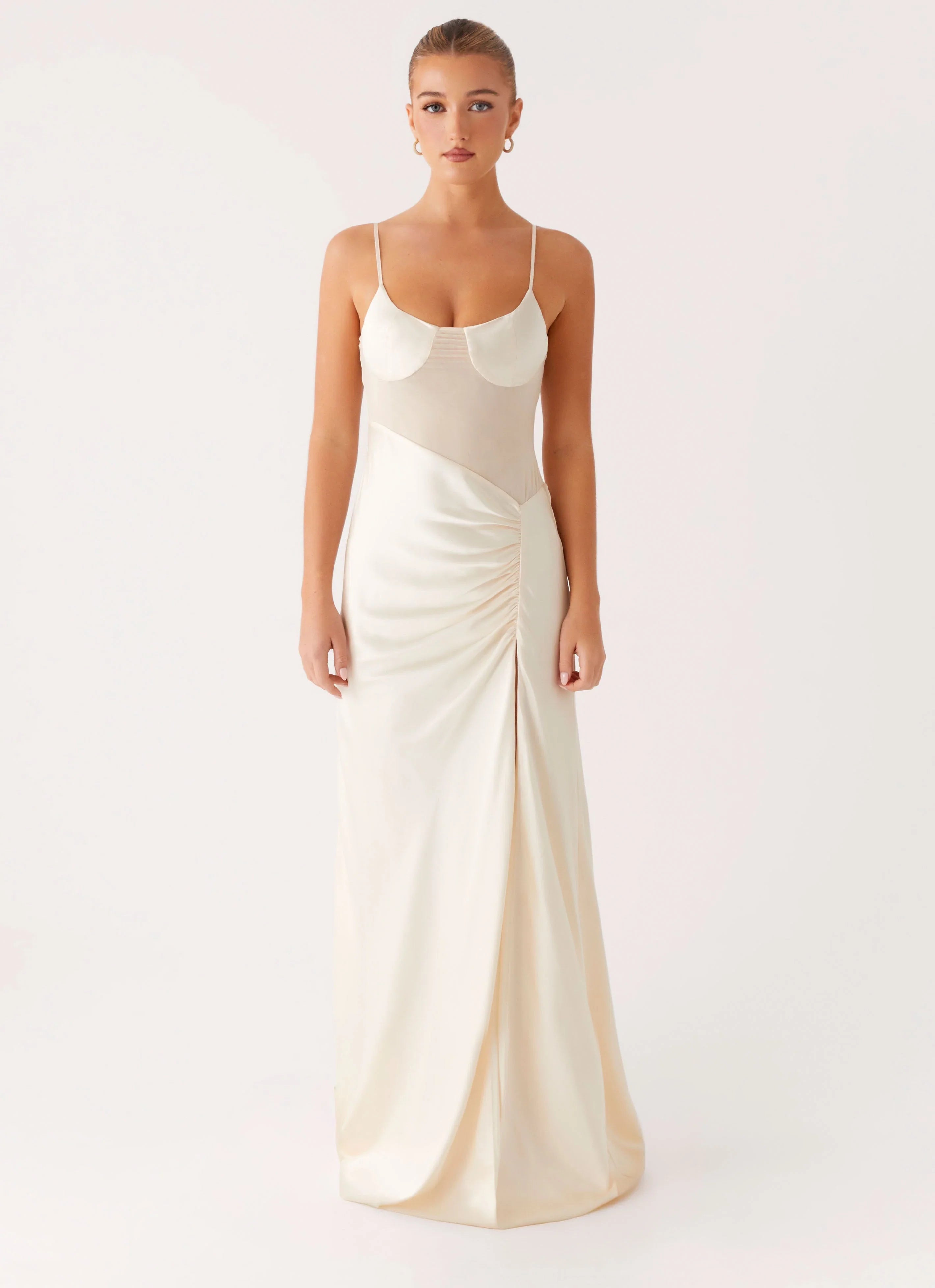 Rising Sun Maxi Dress Off White