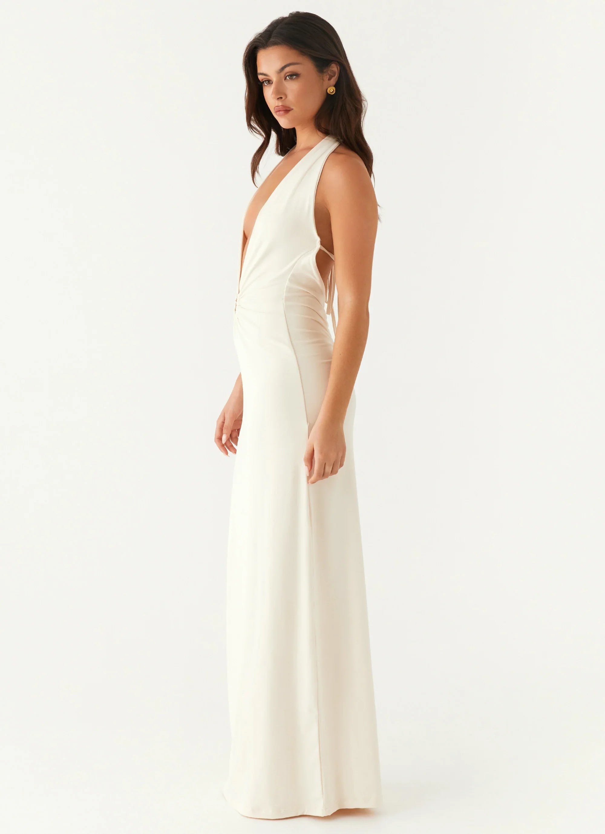Dominica Maxi Dress Ivory