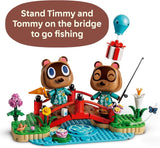 LEGO Animal Crossing Timmy Tommys Fun Day Out 77059 Collectible Building Toy for Girls Boys Ages 10 Display for Kids Bedroom or Book Shelf 513 pieces Gift for Birthdays