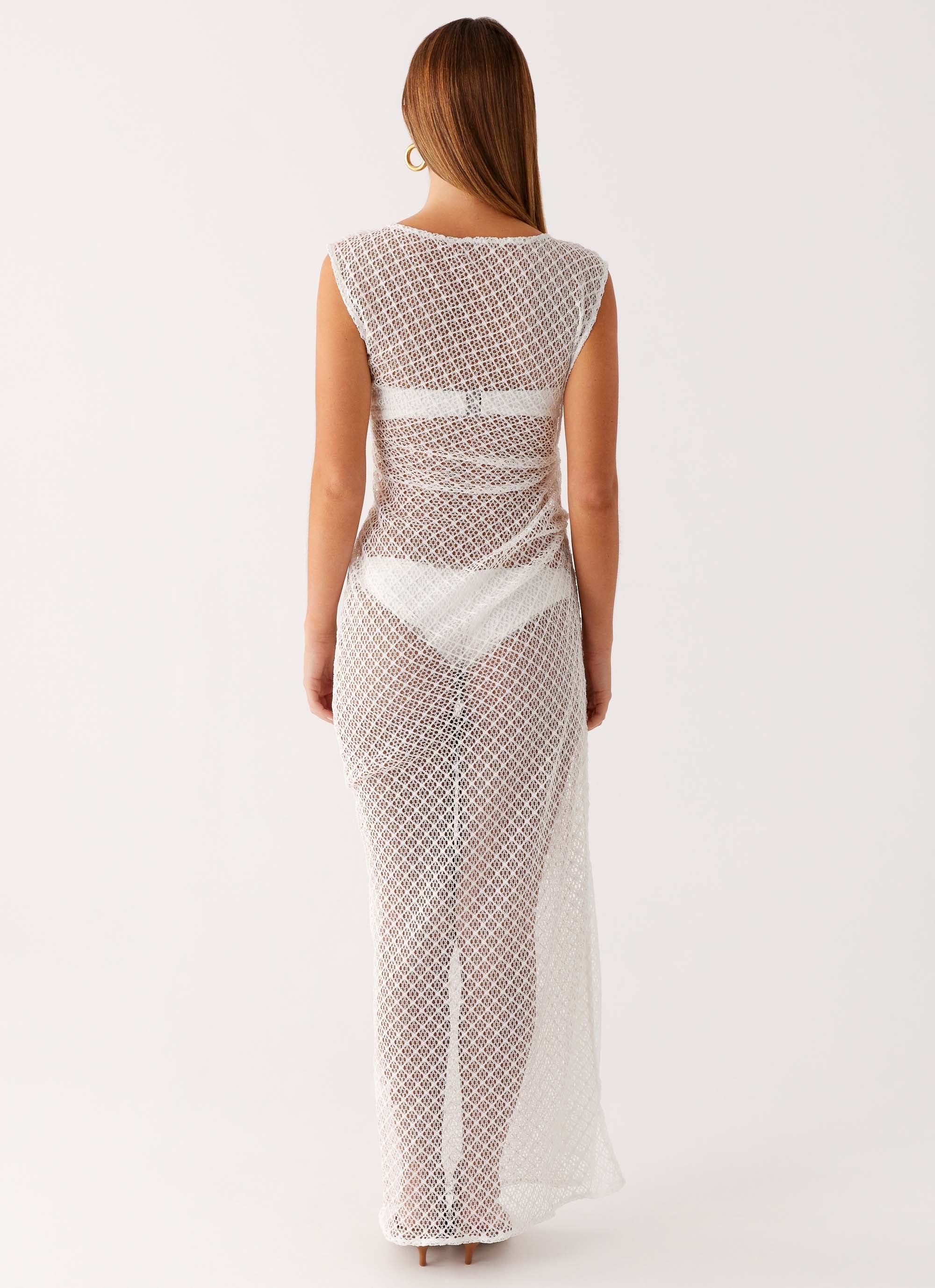 Maeva Maxi Dress White