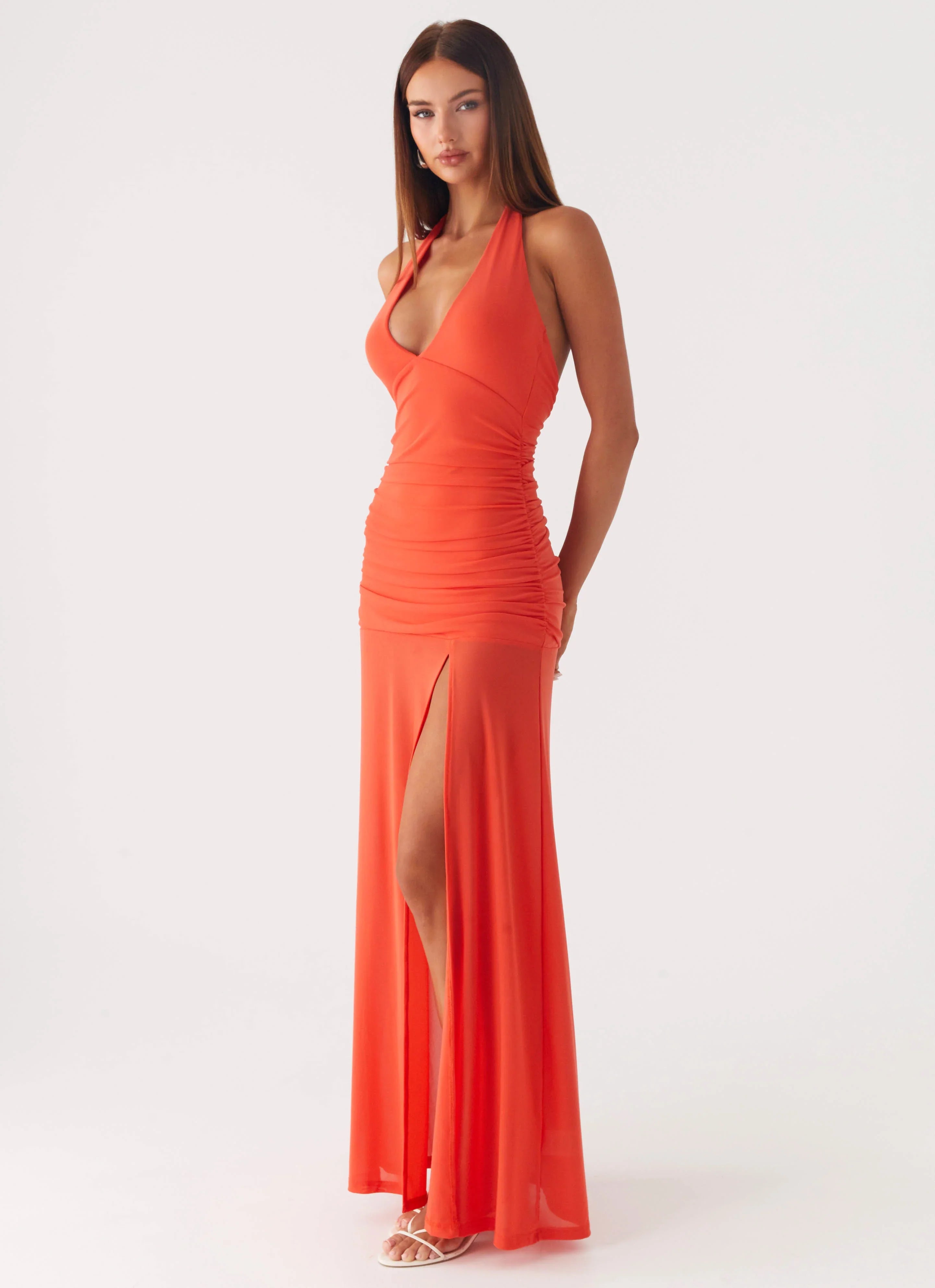 Island Muse Dress Coral