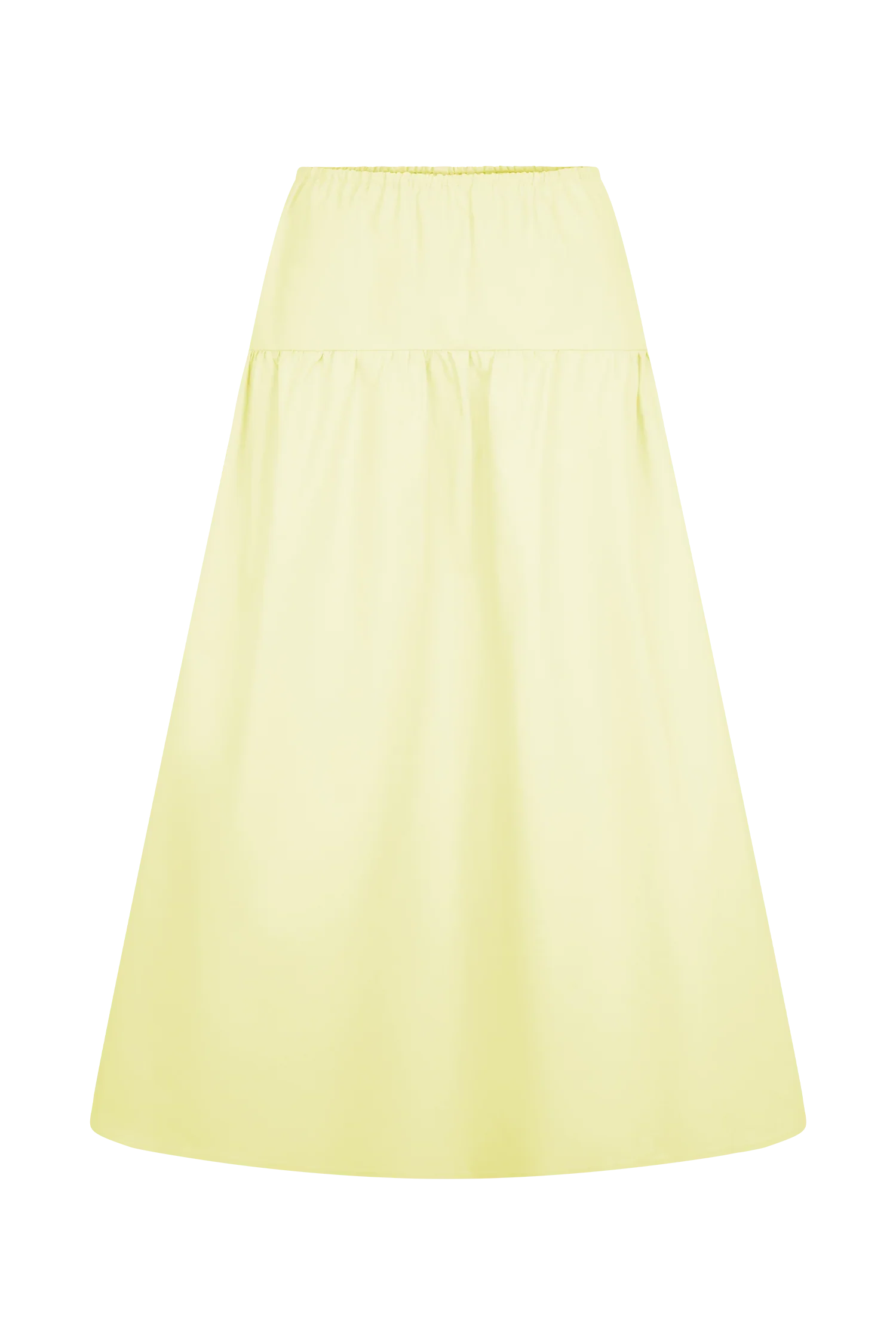 Amirah Midi Skirt Lemon