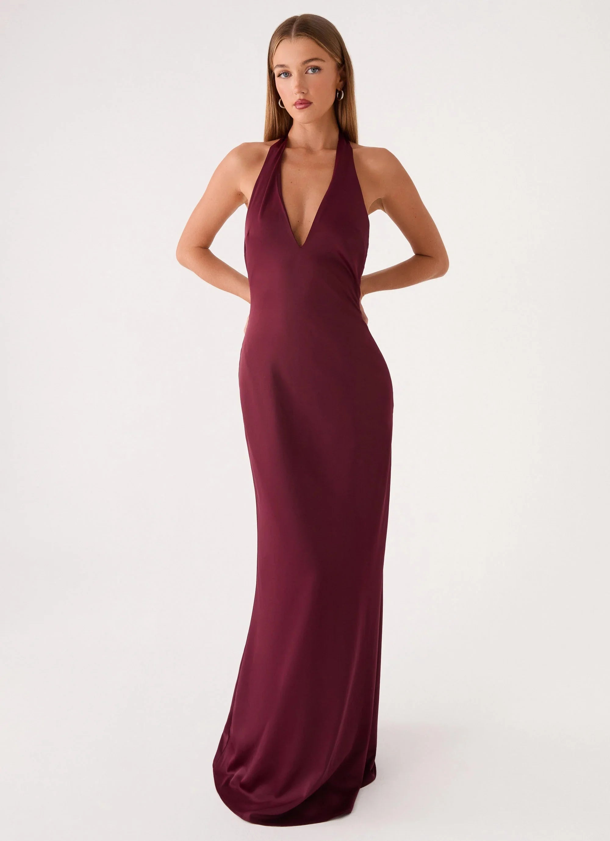 Eloise Maxi Dress Plum