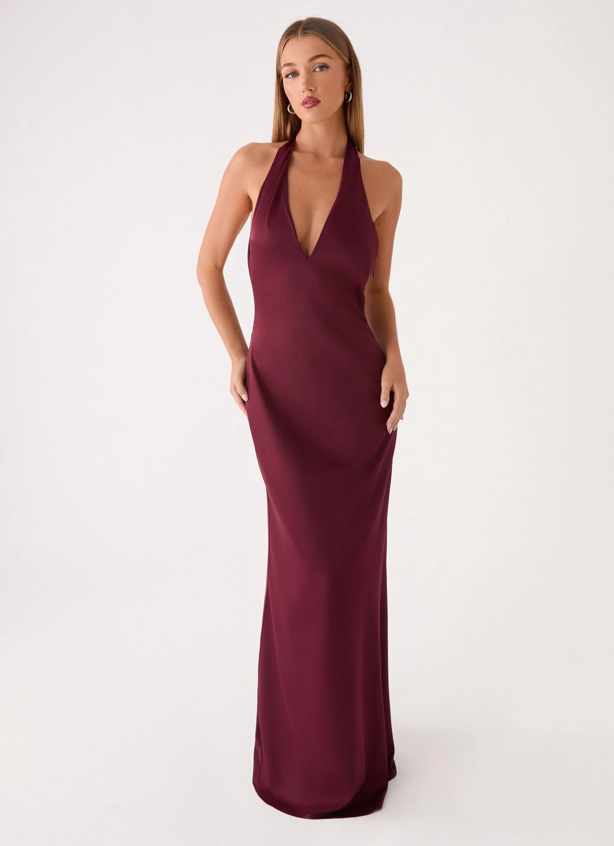 Eloise Maxi Dress Plum