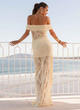 Gracie Twist Maxi Dress Yellow
