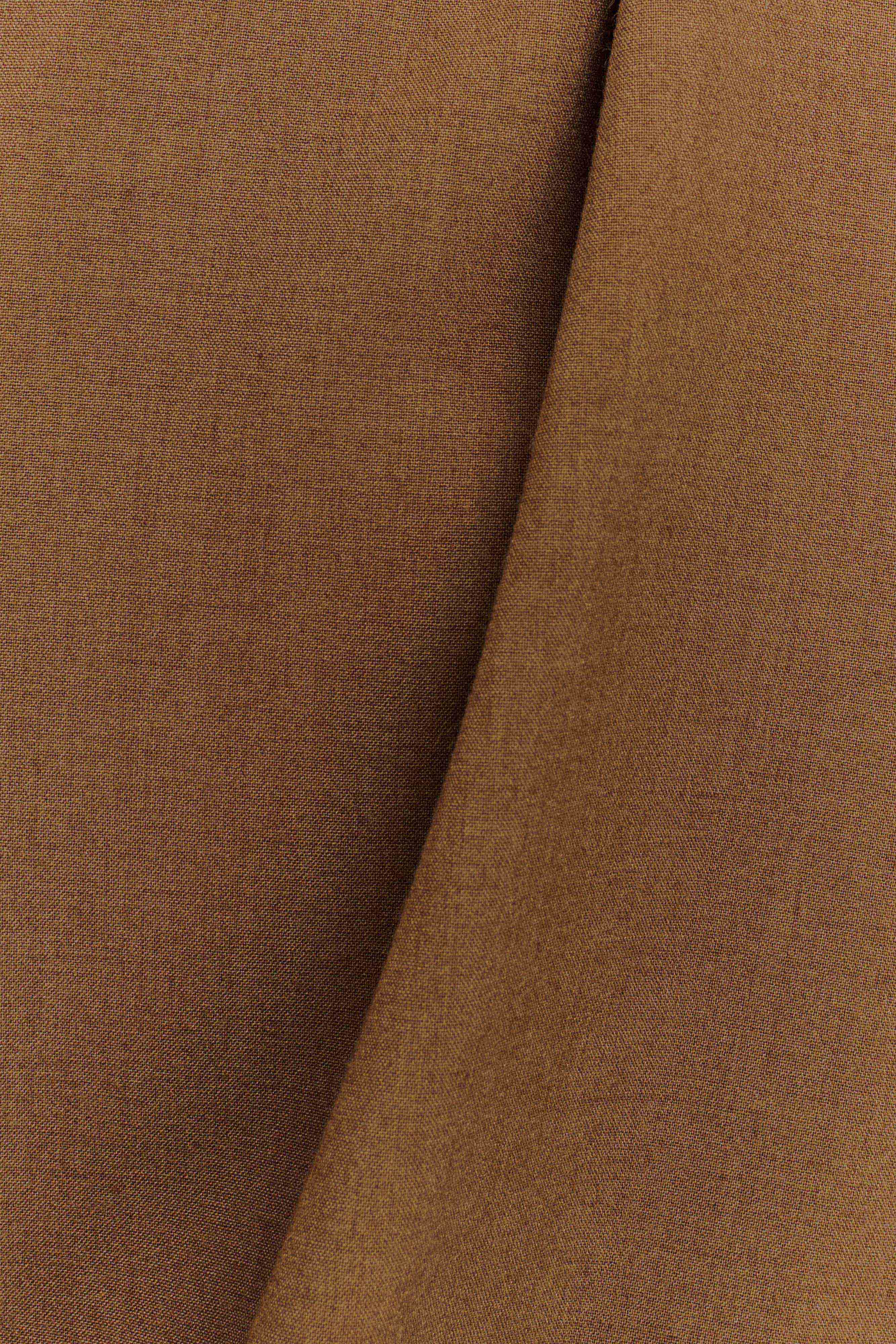 Gabriella Draped Mini Dress Light Brown Marle