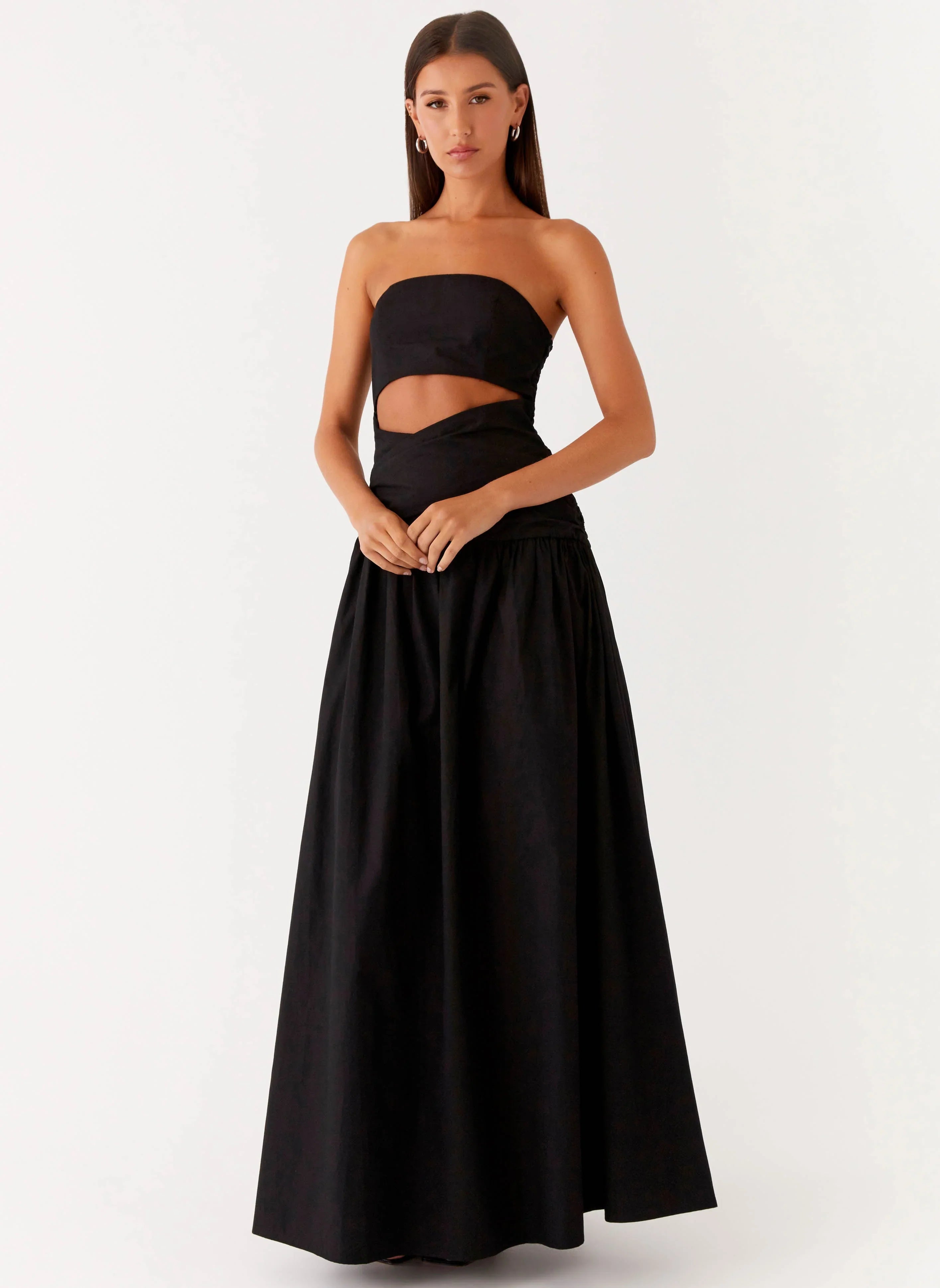 Lumen Maxi Dress Black