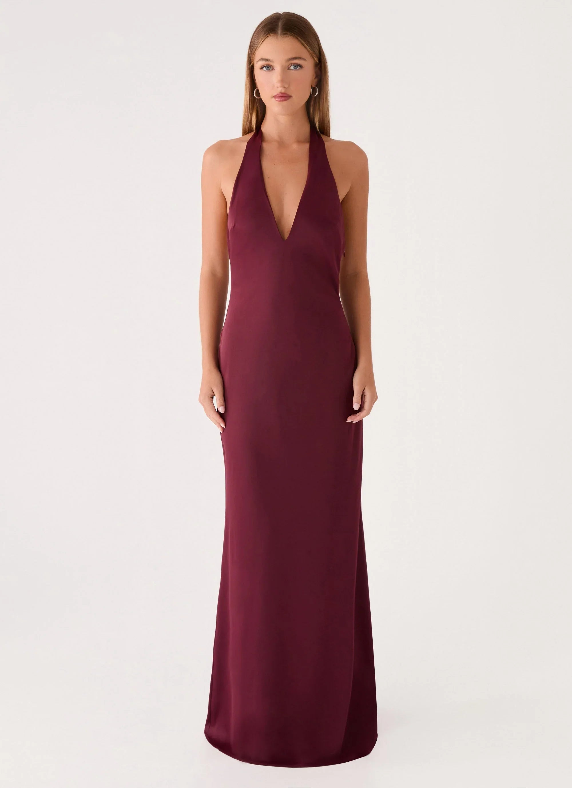 Eloise Maxi Dress Plum