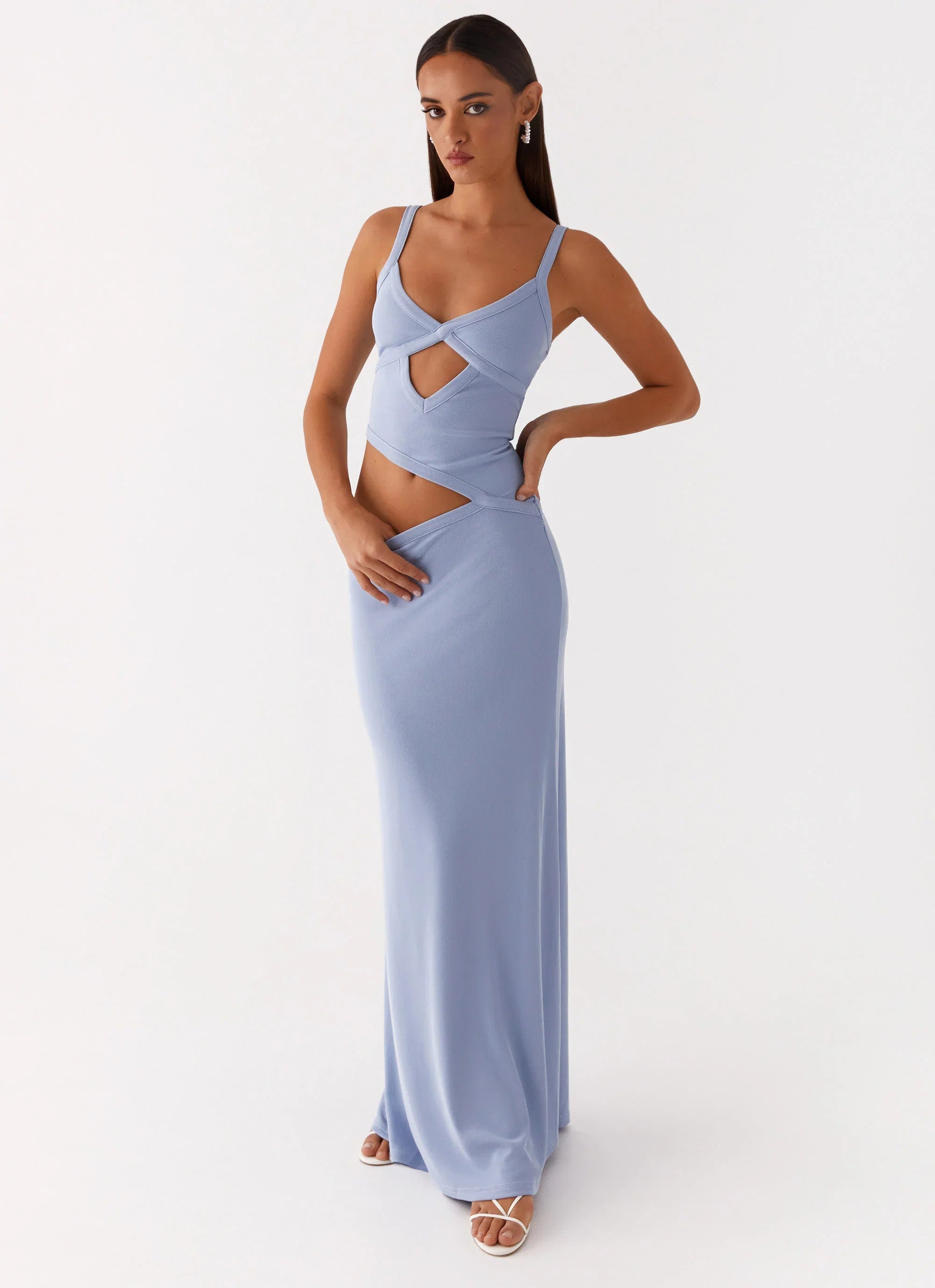Jocelyn Maxi Dress Blue
