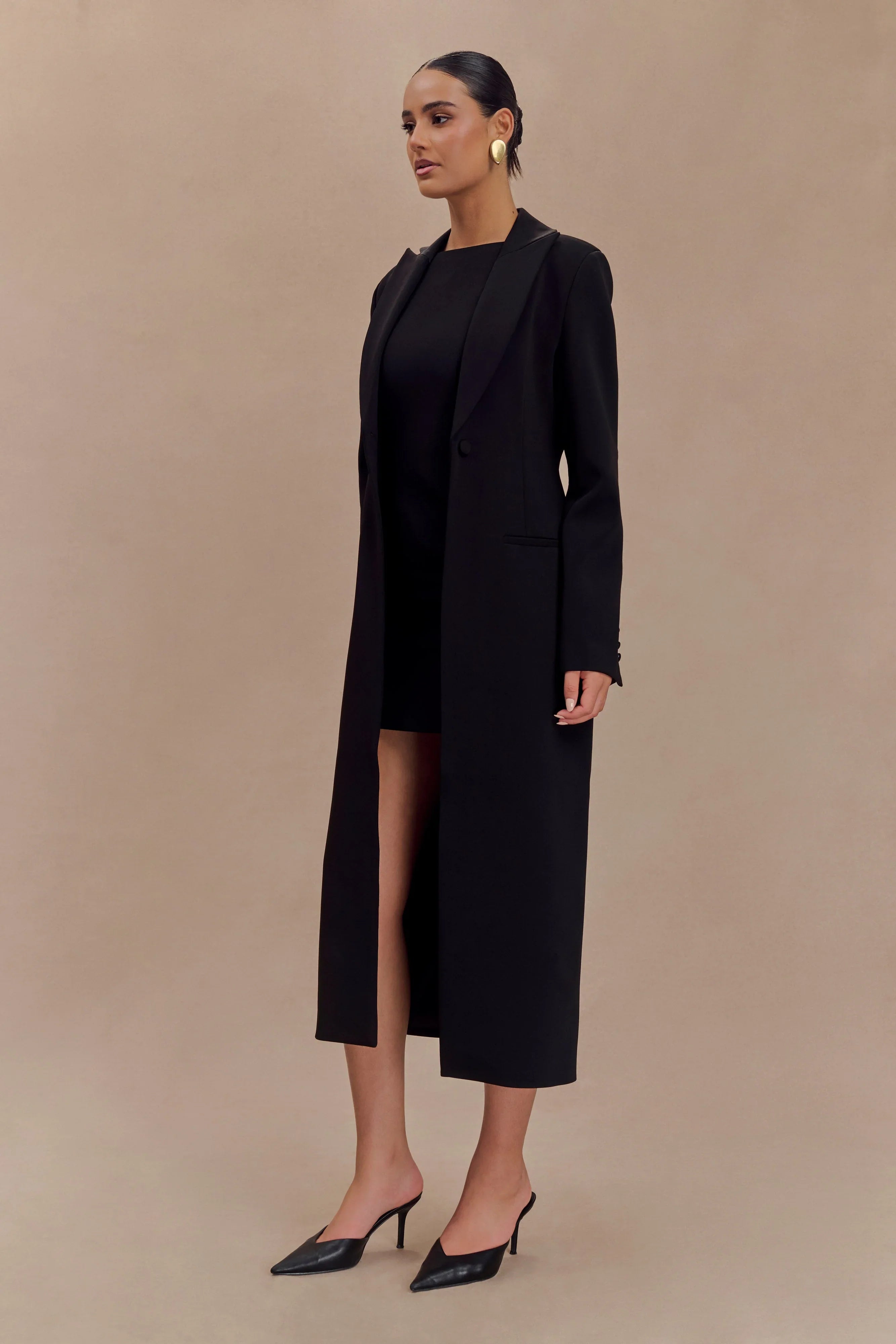 Caviar Suiting Coat Black