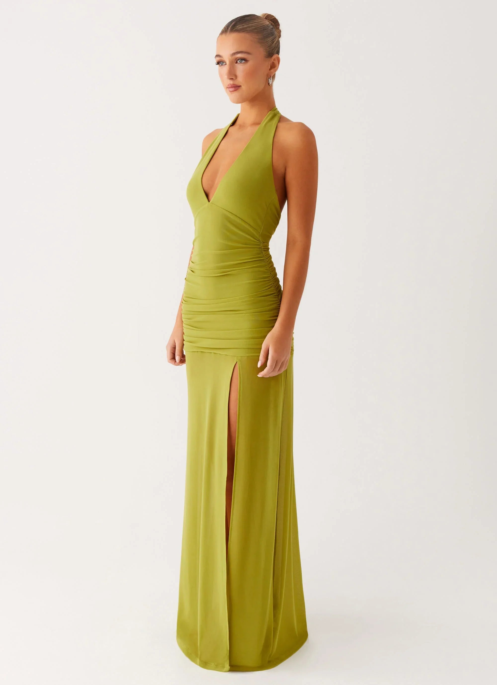 Island Muse Dress Lime
