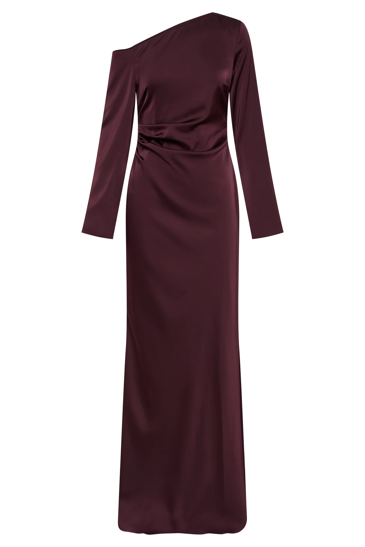 Avery Long Sleeve Maxi Dress Plum