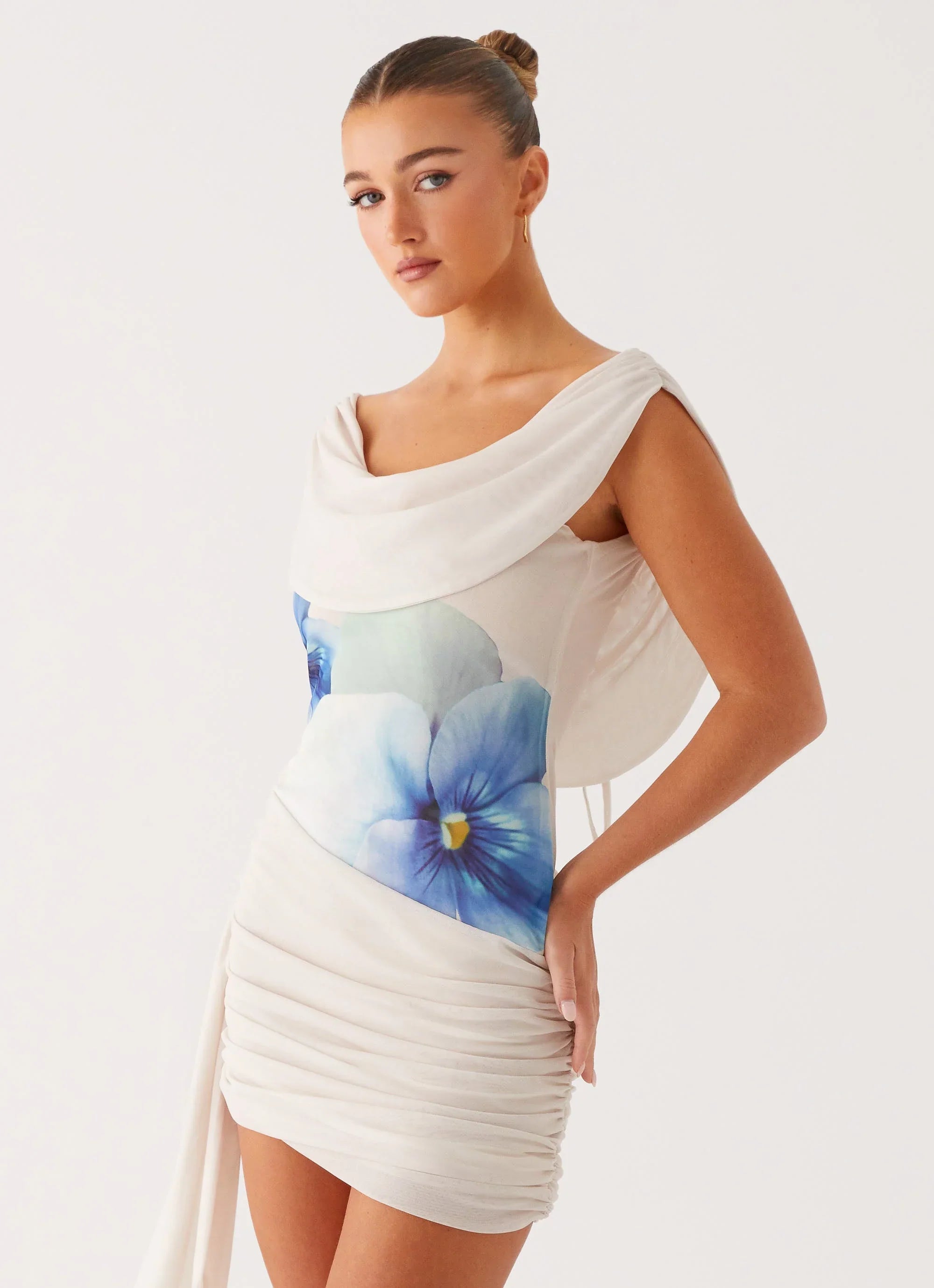 Good Fortune Mini Dress Ivory