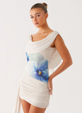 Good Fortune Mini Dress Ivory