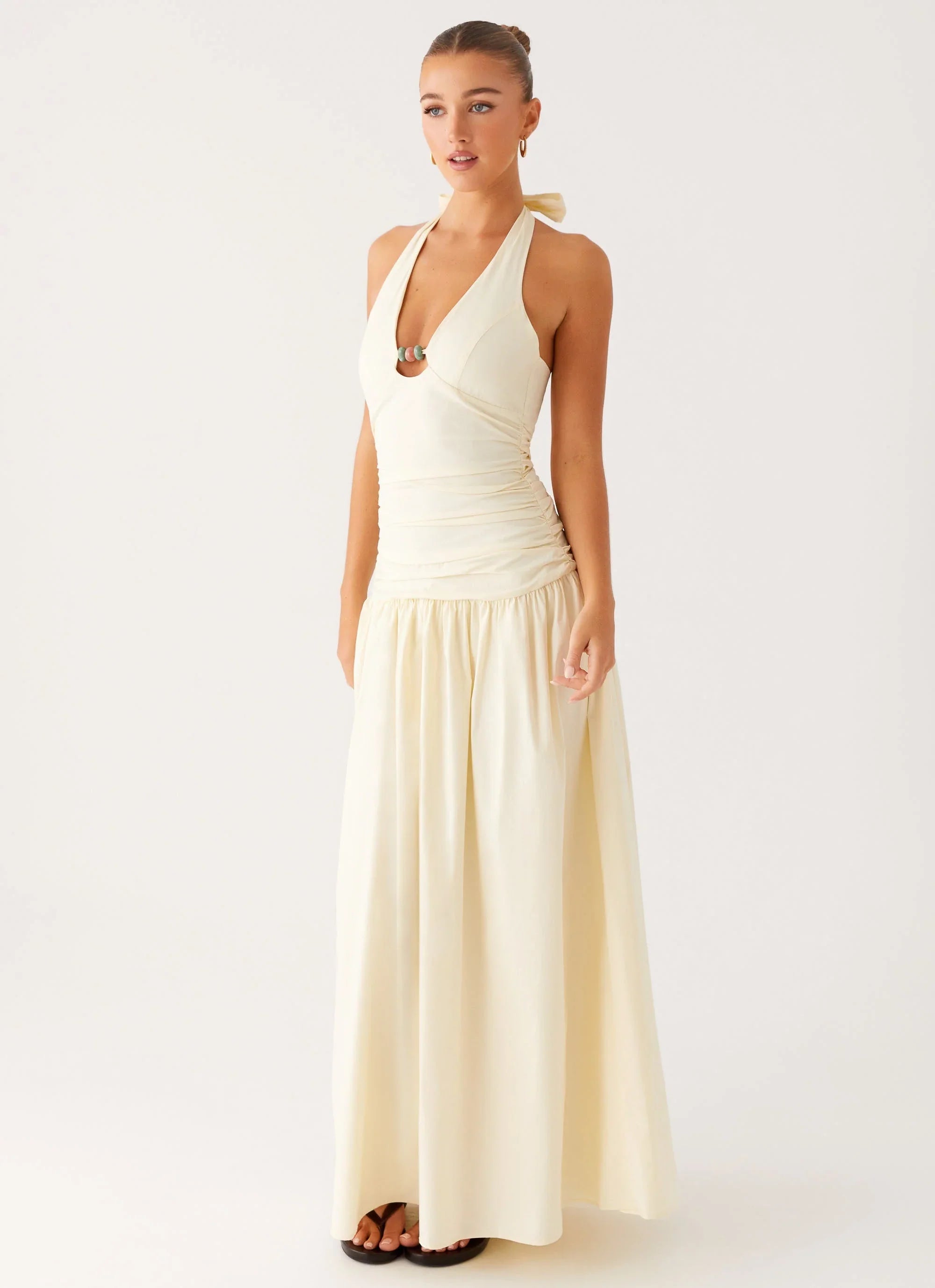 Val Maxi Dress Lemon