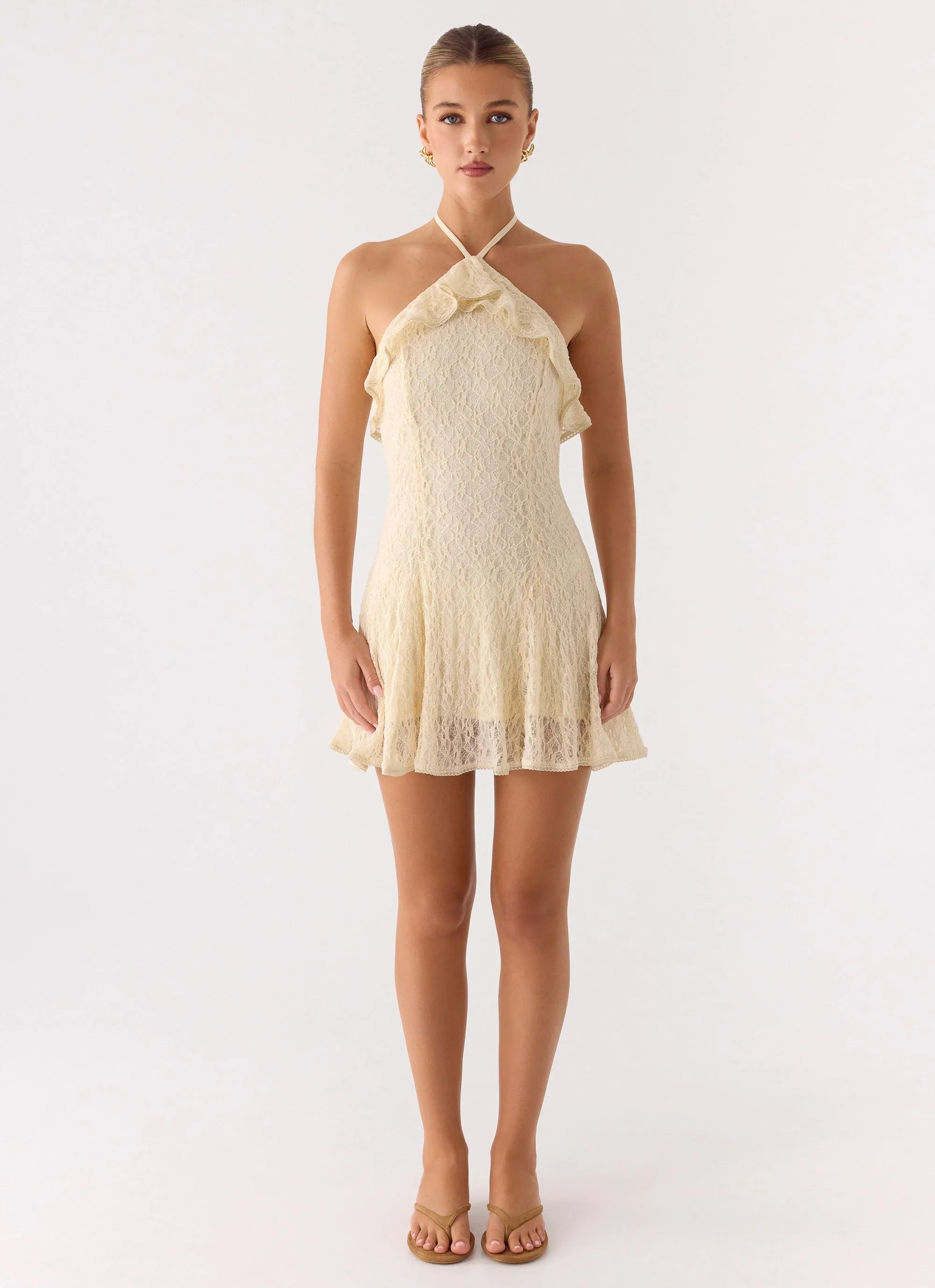 Every Second Mini Dress Ivory