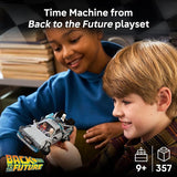 LEGO Speed Champions Time Machine from Back to The Future Building Toy for Kids Pretend Play Display Car Toy W 2 Build Modes for Boys Girls Ages 9 Gift for Birthdays 77256