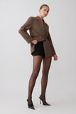 Mateo Oversized Blazer Cacao Brown