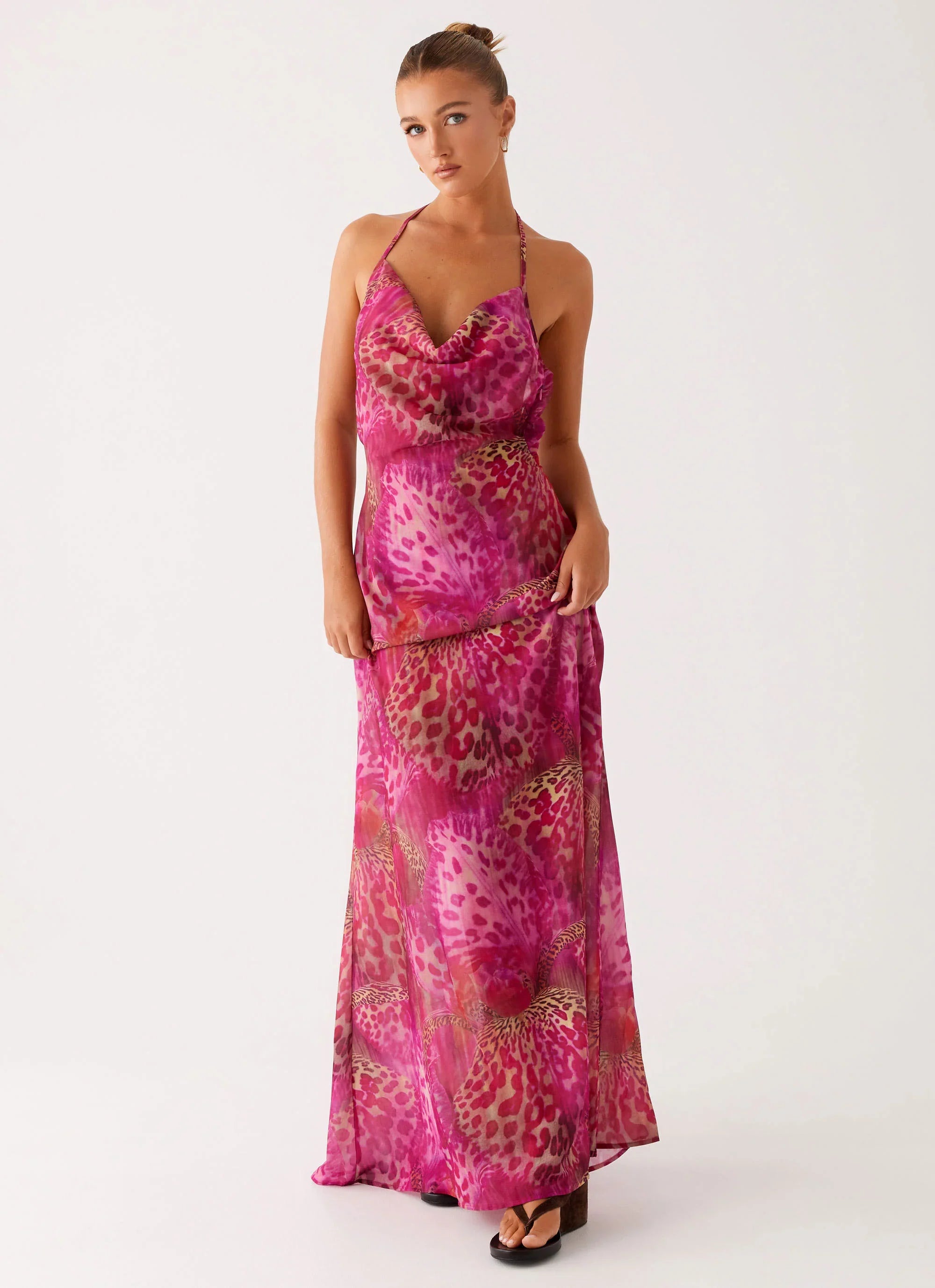 Fantasy Maxi Dress Lavender Lagoon