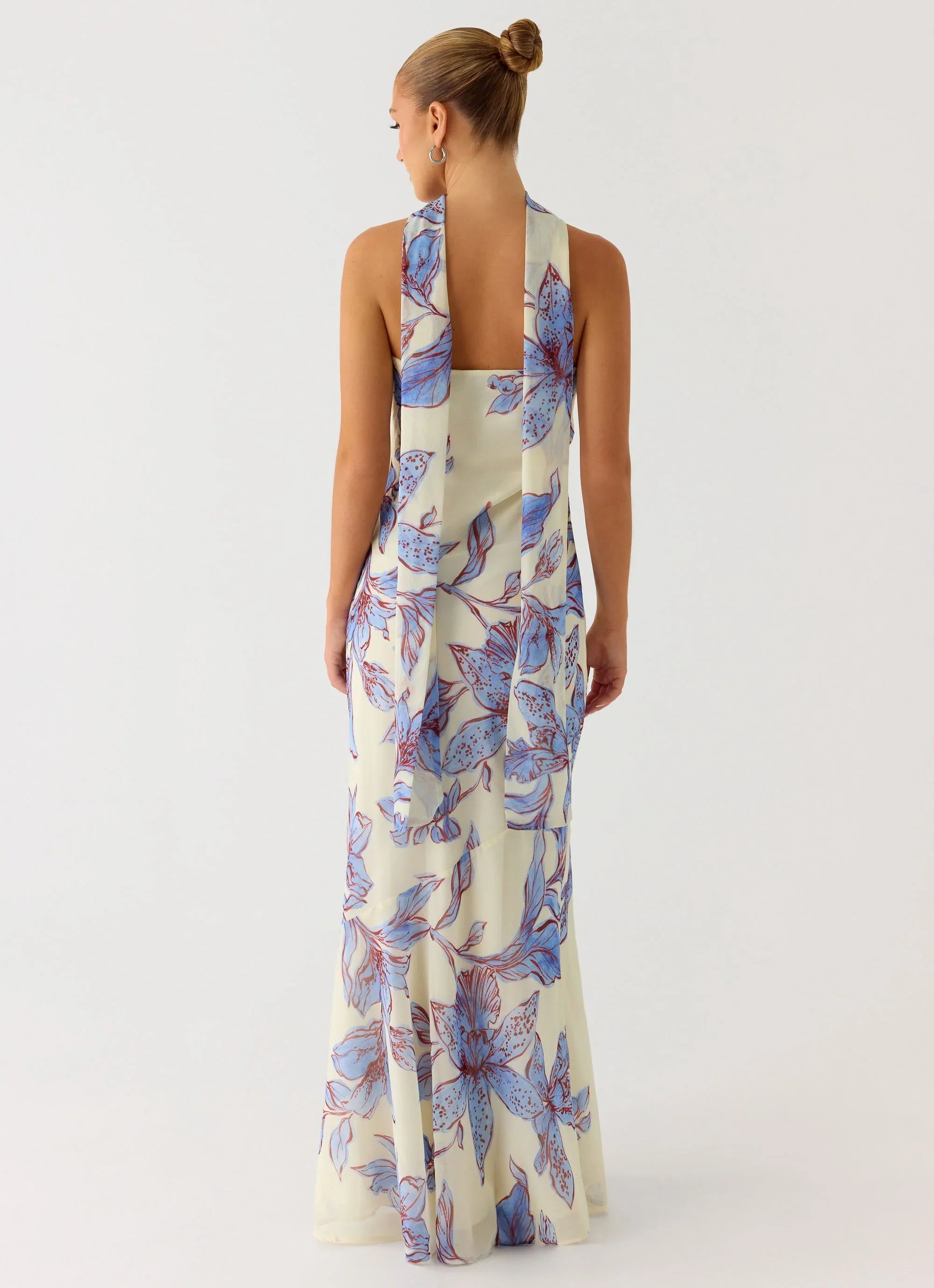 Under The Pagoda Maxi Dress Violet Blossom