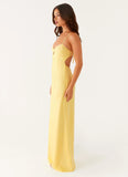 Joanie Maxi Dress Yellow